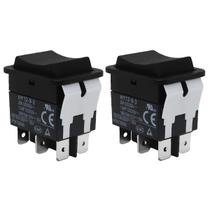 Rocker Switch wfsulee HY12-9-3 On/Off/On 125/250V 20A (pacote com 2)