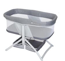 Rocking Bassinet Baby Trend Quick-Fold 2 em 1 Shadow Stone Grey