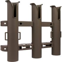 Rod Holder Sea-Dog Triple Threat Three Pole Flat Dark Earth Rod Holder Sea-Dog Triple Threat Three Pole Flat Dark Earth