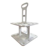 Rod Rack Deep Blue V-12 de polímero vertical impermeável 12 hastes Rod Rack Deep Blue V-12 de polímero vertical impermeável 12 hastes