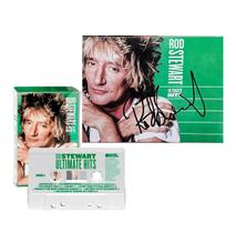 Rod Stewart - Cassete Ultimate Hits + Card Autografado