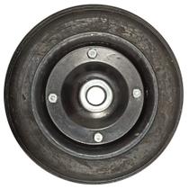 Roda 10" X 7/8" Chapa com Rolete - Gs Car
