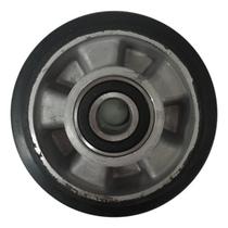 Roda 125mm Cortadora de Piso Eixo 20mm Cubo Fundido Alumínio Roda 125mm Cortadora de Piso Eixo 20mm Cubo Fundido Alumínio