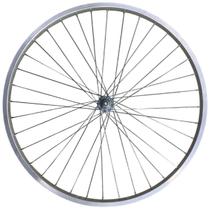 Roda 26 1/2 36f B/forte Dianteira Aro Comum Polido Raio Grosso Cubo Ferro