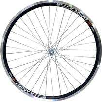 Roda 26 36f Dian. Aro Aero Preto Raio Fino Cubo Ferro
