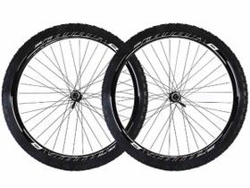 Roda 29 vzan vnine 32f preto com cubo k7 shimano e pneus