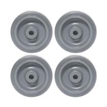 Roda 3 POL PVC Até 60kg 4 Unidades SCHIOPPA