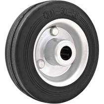 Roda 4", de Borracha, Preta, Vonder Roda 4", de Borracha, Preta, Vonder