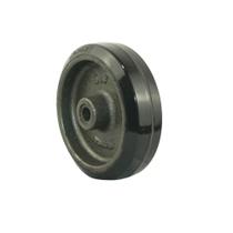 Roda 514 (5 pol) em Ferro e Borracha para Móveis Roda 514 (5 pol) em Ferro e Borracha para Móveis