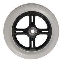 Roda 6 Polegadas Cadeira de Roda Obeso com Rolamento Cinza Roda 6 Polegadas Cadeira de Roda Obeso com Rolamento Cinza