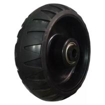 Roda 6x2 borracha street stre 1/2 schioppa 250kg preta Roda 6x2 borracha street stre 1/2 schioppa 250kg preta