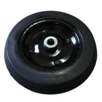 Roda 8' Borracha Maciça P/ Carrinho Armazem, C/ Rol. Rolete