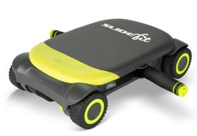 Roda Ab Roller WONDER CORE Slide Fit com suporte de cotovelo verde