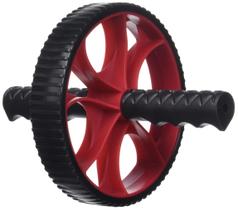 Roda Abdominal CAP Barbell Vermelha e Preta para Exercícios Abdominais Roda Abdominal CAP Barbell Vermelha e Preta para Exercícios Abdominais