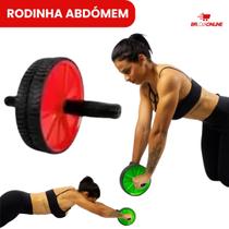 Roda Abdominal Compacta e Portátil para Treino de Core, Braços e Lombar em Casa, Academia ou ao Ar Livre