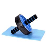 Roda Abdominal e Lombar com Tapete de Apoio Yangfit