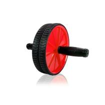 Roda Abdominal Exercícios Fitness Ab Wheel + Tapete Vermelho Roda Abdominal Exercícios Fitness Ab Wheel + Tapete Vermelho