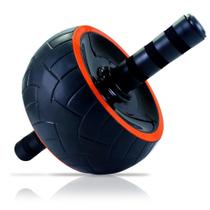 Roda Abdominal Large ABWheel Com Apoio Rolo Funcional Fitness Exercício Funcional Musculação Treino - MB Fit