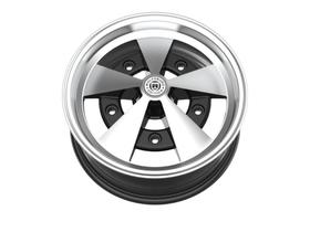 Roda Aro 15 Tala 8 Volcano ESCARABAJO 5 x 205 Cor:Preto Brilhante Diamantada