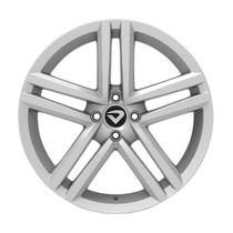 Roda Aro 18X7 New Strong Prata Brilhante Furação 5X100Mm