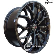 Roda Aro 18x8 BBS Stroller 5x100 ET 40 Black B.A.R