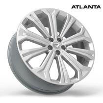 Roda Aro 20X7,5 Atlanta Prata Furação 5X100Mm