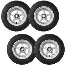 Roda Aro 8 de aluminio 3.50 8 8 kg carretinha de moto rol 6205 2rs pneus 3.50 8, 400 8 4 pcs Cobra