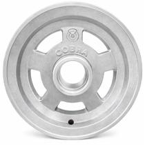 Roda Aro De Aluminio 8 Pol 400 Kg sem rolamento Carretinha Moto Reforçada Cobra