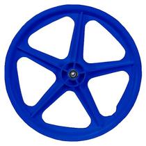Roda azul aro 20" para carrinho de picolé com 2 rolamentos - CASTELLMAQ