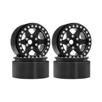Roda Beadlock De 1.9 Polegadas Com 6 Raios Para Crawler RC 1/10 Axial RBX10 SCX10 Capra TRX4 RedCat