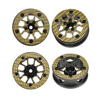 Roda Beadlock de Fibra de Carbono RampCrab 40,6 mm Dourada Roda Beadlock de Fibra de Carbono RampCrab 40,6 mm Dourada