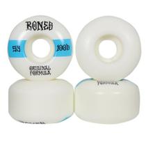 Roda Bones 100 Og Formula V4 100a Branco/Azul