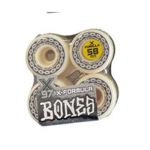 Roda Bones X-fórmula Double Lock V7 58mm 97A 4PK Tamanho:ÚnicoCor:BrancoGênero:Homem Roda Bones X-fórmula Double Lock V7 58mm 97A 4PK Tamanho:ÚnicoCor:BrancoGênero:Homem