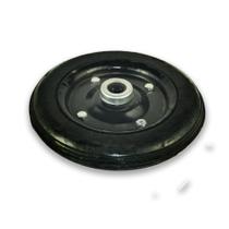 Roda Borracha Maciça 10pol Rolete 7/8 para Carrinho de Carga
