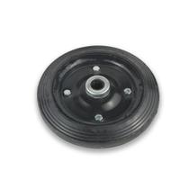 Roda Borracha Maciça 9 pol Rolete 7/8 para Carrinho de Carga