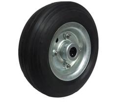 Roda borracha maciça para carrinhos r 350/4 350x4 mf até 250 kgs