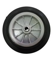 Roda borracha maciça para carrinhos r 614 bmn até 120 kgs Roda borracha maciça para carrinhos r 614 bmn até 120 kgs