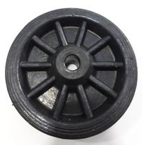 Roda borracha maciça para carrinhos r 82 8x2 br mf até 140 kgs Roda borracha maciça para carrinhos r 82 8x2 br mf até 140 kgs