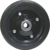 Roda borracha maciça para carrinhos r 92 9x2 pmr mf até 150 kgs Roda borracha maciça para carrinhos r 92 9x2 pmr mf até 150 kgs