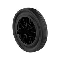 Roda Borracha PMP 300 mm 12 pol 30 cm Carrinho Coletor Cesto de Lixo Contentor Container Lixeira
