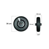 Roda Carrinho Construção Completa (Eva) 19Mm