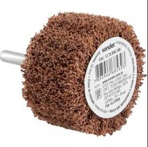 Roda Com Haste Para Acabamento 80X50mm G100 Vonder Roda Com Haste Para Acabamento 80X50mm G100 Vonder