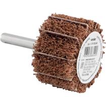 Roda com Haste Para Remoção e Acabamento, 40 mm x 25 mm, Grão 100, Vonder Roda com Haste Para Remoção e Acabamento, 40 mm x 25 mm, Grão 100, Vonder