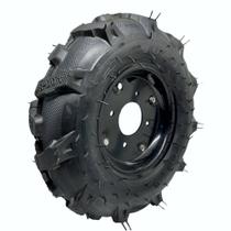 Roda com Pneu 4.00-8" Para Motocultivadores Gasolina e Diesel