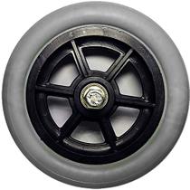 Roda com Pneu Maciço 6" Ortobras com Rolamento - unidade Roda com Pneu Maciço 6" Ortobras com Rolamento - unidade