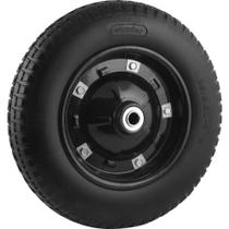 Roda Com Pneu Maciço Furo 5/8 Vonder