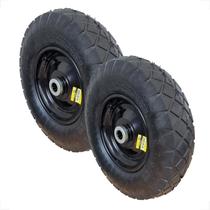 Roda Completa Com Camara Aro 8 Carrinhos Industriais 4008 02 Pçs
