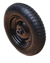 Roda Completa Com Cãmara de Ar 3.25-8 Rolete 1" p/ Carrinho Plataforma, Girica, Pedreiro