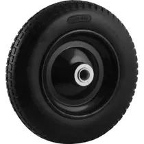 Roda Completa com Pneu Maciço aro 8", Furo de 1", Capacidade 100 kg, Vonder Roda Completa com Pneu Maciço aro 8", Furo de 1", Capacidade 100 kg, Vonder