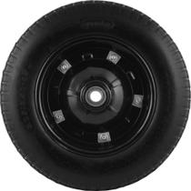 Roda Completa com Pneu Maciço Furo de 3/4" - Vonder